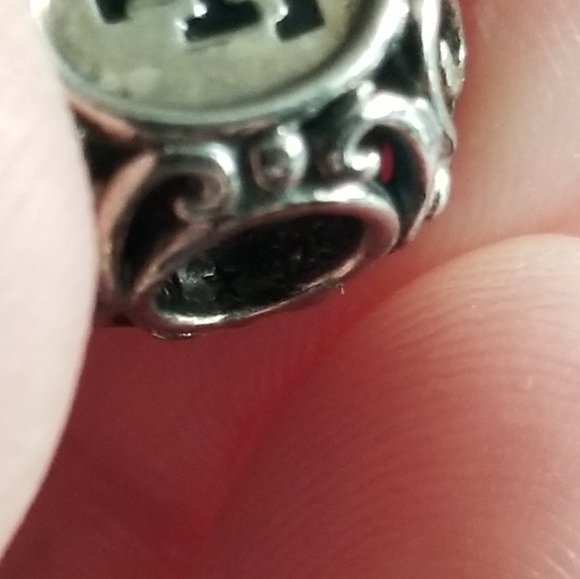 Relisted - Chamilia Authentic Sterling Silver Charm Initially Speaking F - Picture 11 of 16